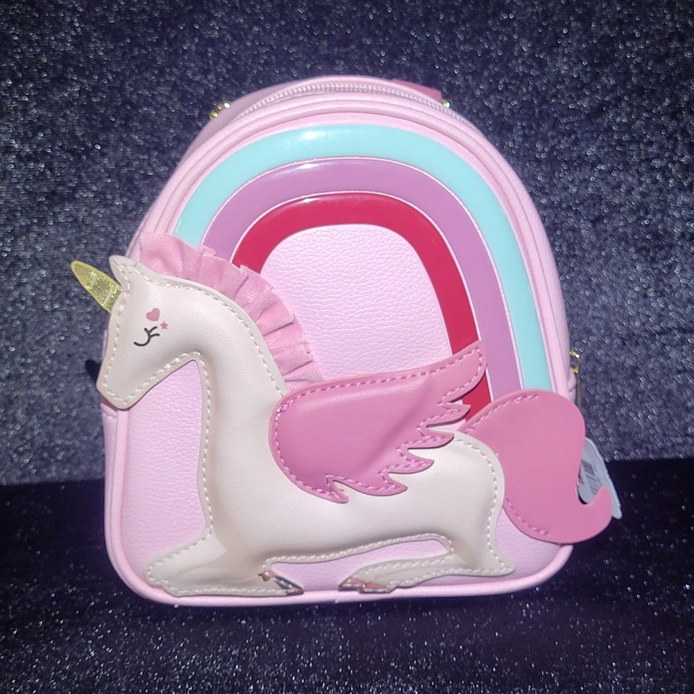New Unicorn Rainbow Pink Mini Backpack From Bath & Body Works